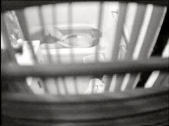 Girl spied through the blinds masturbating in full bath