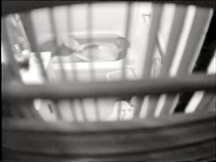 Girl spied through the blinds masturbating in full bath