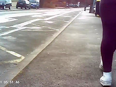 Girls hit sexy public,