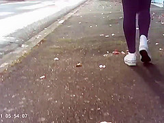 Girls hit sexy public,