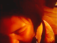 Giving Head To A Thick Black Cock