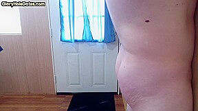 Gloryhole gaydaddy amateur sucks cock and eats load