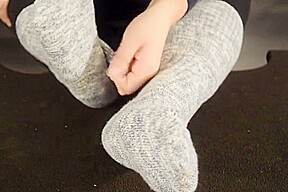 Goddess Harley Sock tease