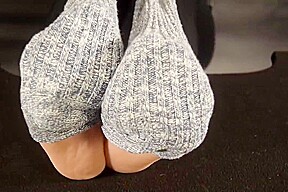 Goddess Harley Sock tease