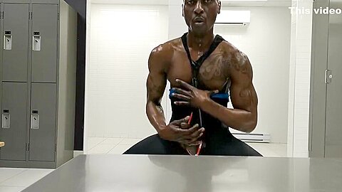 Goiing wild in public shower