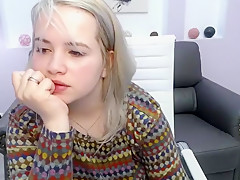 Gorgeous Bruentte teen 18+ With Big Boobs And Toys 03