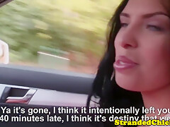 Gorgeous Hitchhiking Eurobabe Boobs