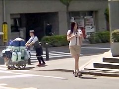 Gorgeous Jap gets screwed in kinky massage clip
