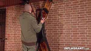 Gorgeous Mistress Punishing Her Male Slave