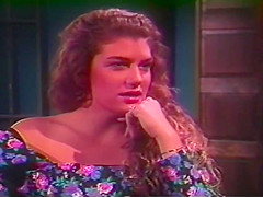 Gorgeous Retro Beauty Rides On A Massive Dick