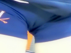 Gorgeous volleyball players show off their round butts