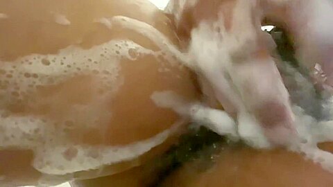 Got Horny In The Shower Stroking My Dick