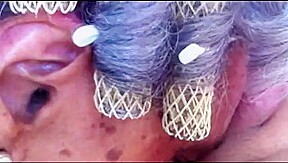 Granny Give a nice blowjob