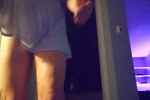 Granny Morning Panty Bulge