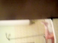 Granny in Shower