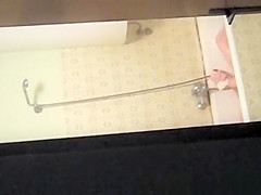 Granny in Shower