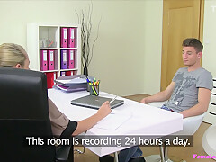 Guy Shows His Big Dick To Horny Milf