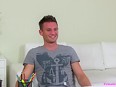 Guy Shows His Big Dick To Horny Milf