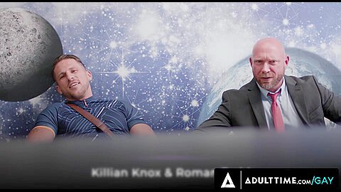 HETEROFLEXIBLE - Waiting For A Job Interview, Killian Knox Gets Sucked By Bicycle Courier Roman Todd