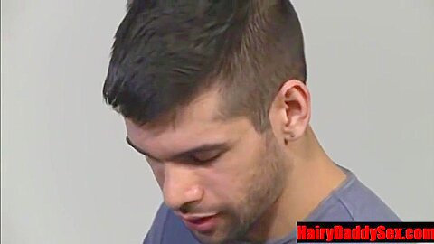 Hairy Stud Group Fuck In The Office