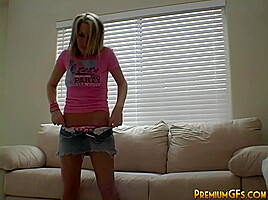 Haley blonde teen 18+ models for camera