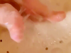 Hall Of Famers Fiance Playing With Cum Juices On Her Feet