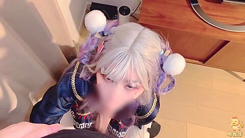 Halloween-themed Special Little Zombie Doll Role Play With Boots On Footjob