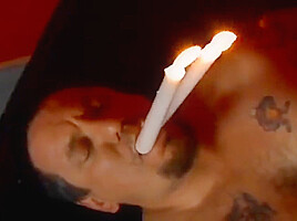 Hard Asian Psycho Mistress Punishes Poor Slave In Her Red Dungeon