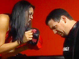 Hard Asian Psycho Mistress Punishes Poor Slave In Her Red Dungeon