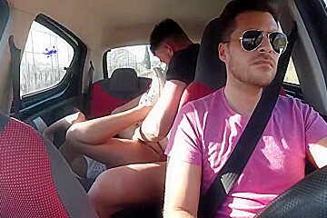 Having Sex With Pretty Latina On The Uber (baby Nicols)