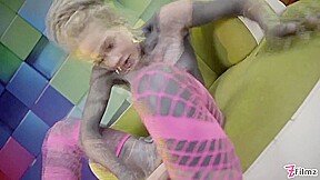 Heavily Tattooed Anuskatzz Stretches Her Ass
