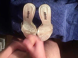 High heel fucking and cumshot