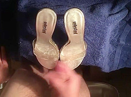 High heel fucking and cumshot