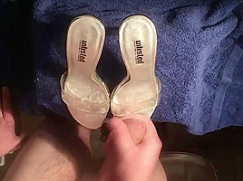 High heel fucking and cumshot