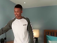 His ass fucked by stripper