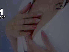 Hj0087 - Remote Control Cute Asian teen 18+ Couple Having Sex