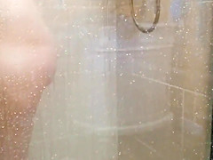 Homemade Real Amateur Wife shower