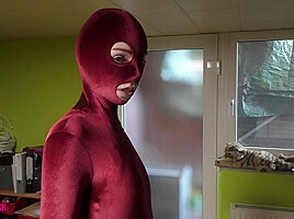 Homemade Video In Zentai Catsuit - Watch4Fetish