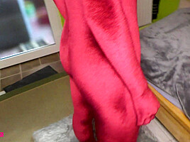 Homemade Video In Zentai Catsuit - Watch4Fetish