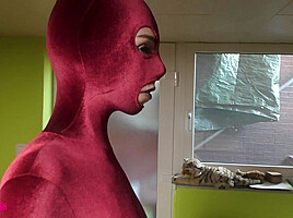 Homemade Video In Zentai Catsuit - Watch4Fetish