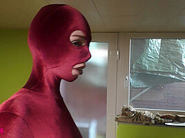 Homemade Video In Zentai Catsuit - Watch4Fetish