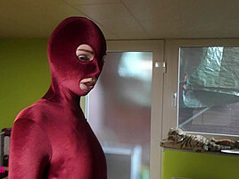Homemade Video In Zentai Catsuit - Watch4Fetish