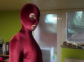 Homemade Video In Zentai Catsuit - Watch4Fetish