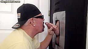 Homemade gloryhole gay barebacked in jockstrap asshole
