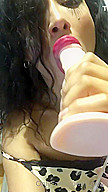Horny Desi Sucks Dildo