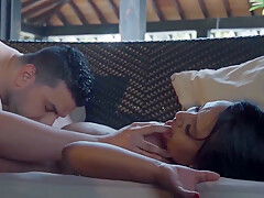 Horny Girl Is Fucked On A Pool Day After Asking A Couple For A Drink