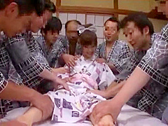 Horny Japanese chick Chika Eiro in Amazing Squirting, Handjobs JAV clip