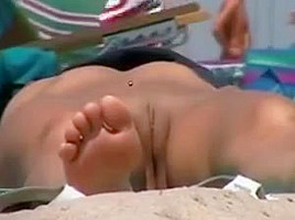 Horny Japanese chick in Fabulous Beach, Amateur JAV movie