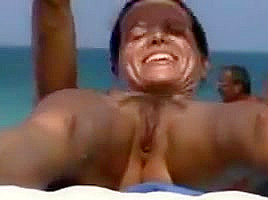 Horny Japanese chick in Fabulous Beach, Amateur JAV movie