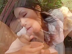 Horny Japanese chick in Fabulous 69, Creampie/Nakadashi JAV clip